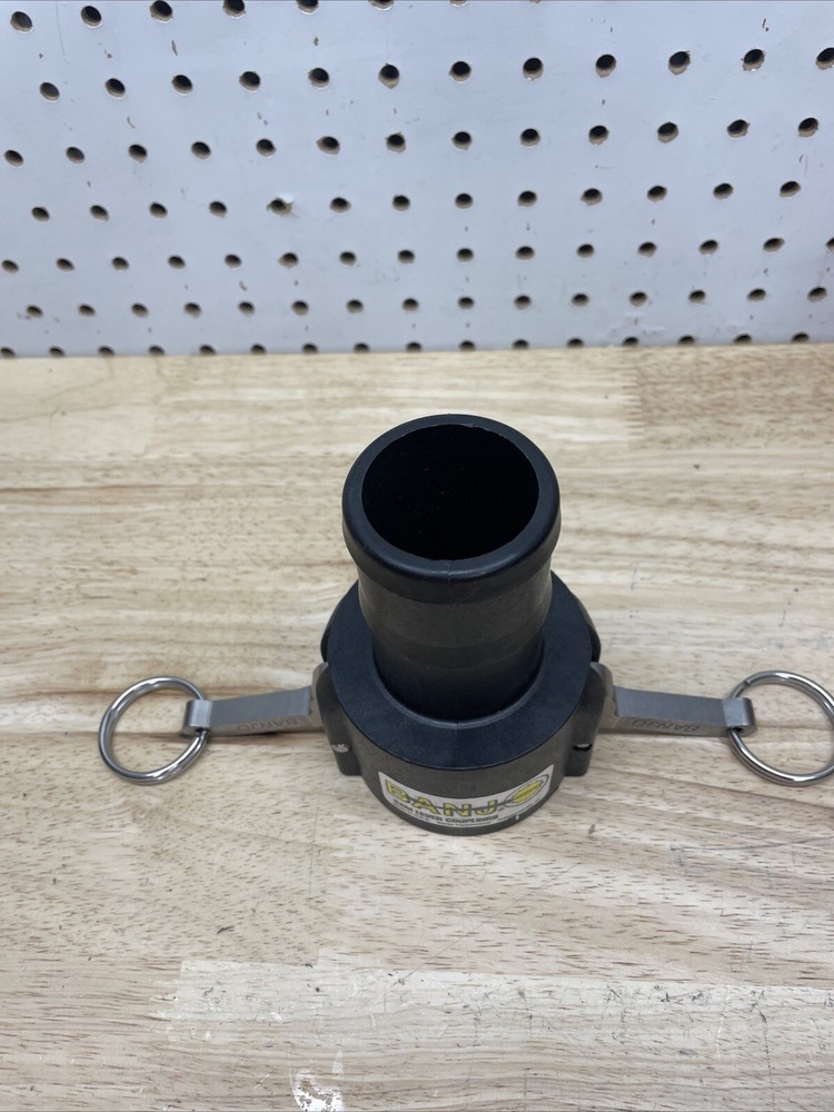 200C BANJO Cam Lever Coupling-BLACK Polypropylene