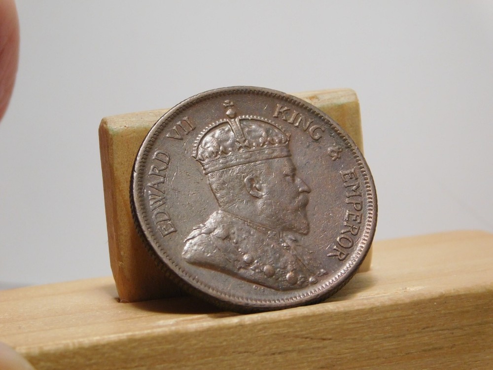 Straits Settlements, 1904, one cent, Edward VII