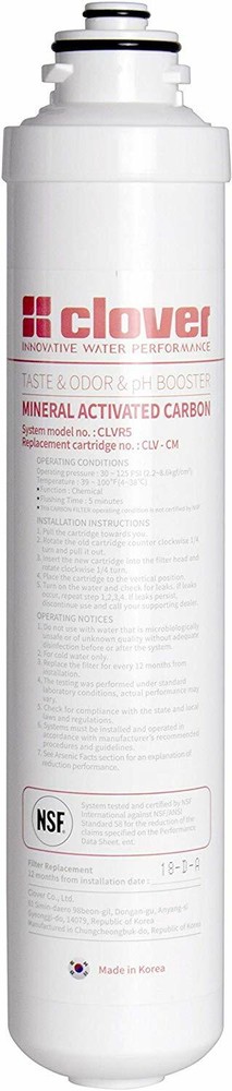 Aquverse Clover RO SYSTEM Filters SED,CM,RO50,CB