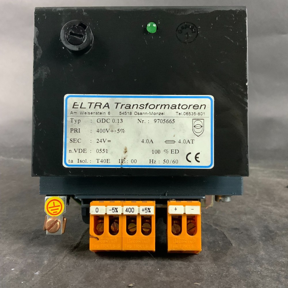 ELTRA TRANSFORMATOREN GDC 0.13 TRANSFORMER ($85 OBO)