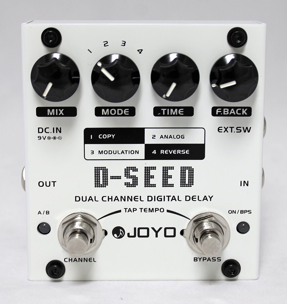 Joyo D-SEED Dual Channel Digital Delay Pedal