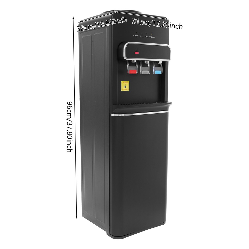 Bottom Loading Water Dispenser with Hot and Cold Water for 5 Gallon Bottles