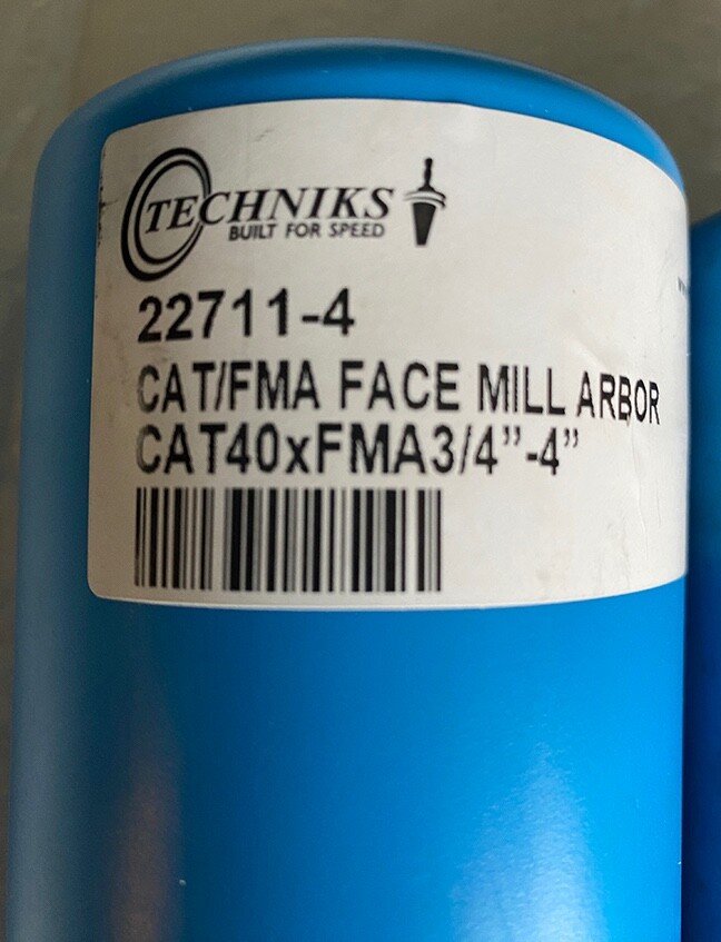 Techniks 22711-4 Face Mill Arbor