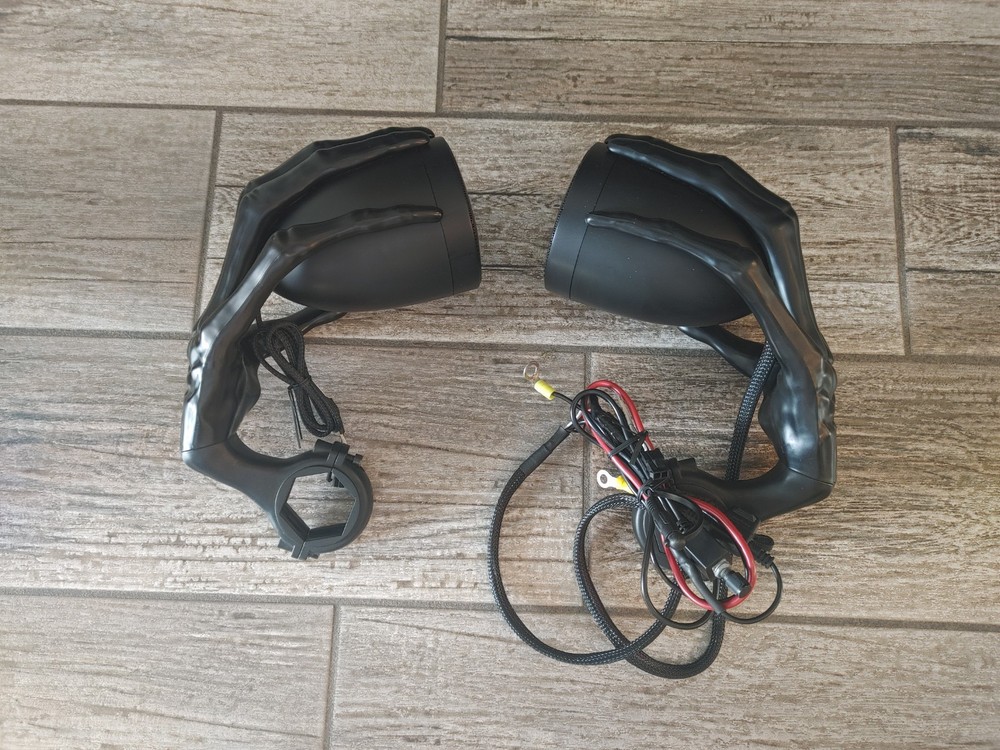 Boss audio systems Phantom 800 motorcycle speakers Black