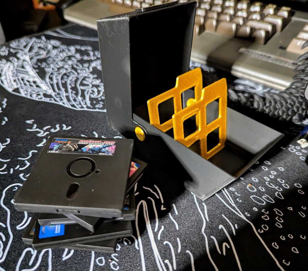 X68000z Accessory Pack - Disk Box, USB Hub Case And Coasters