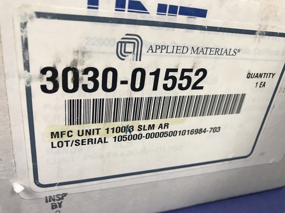 Unit UFC-1100A Mass Flow Controller, AR, 3 SLM, Refurbished