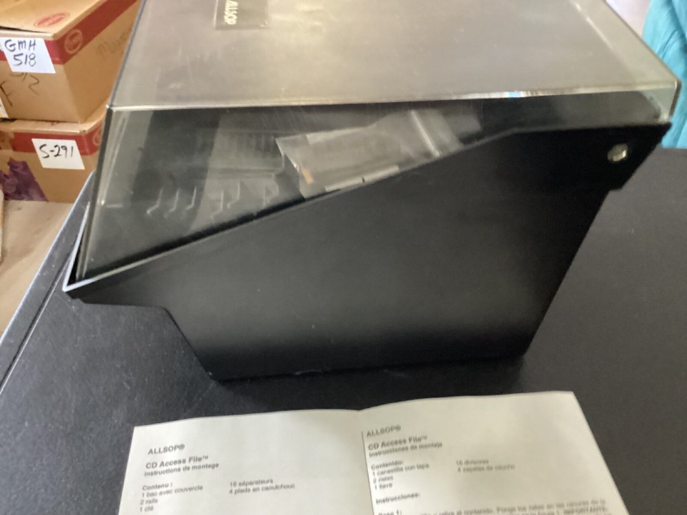 Allsop CD Access Storage File Box