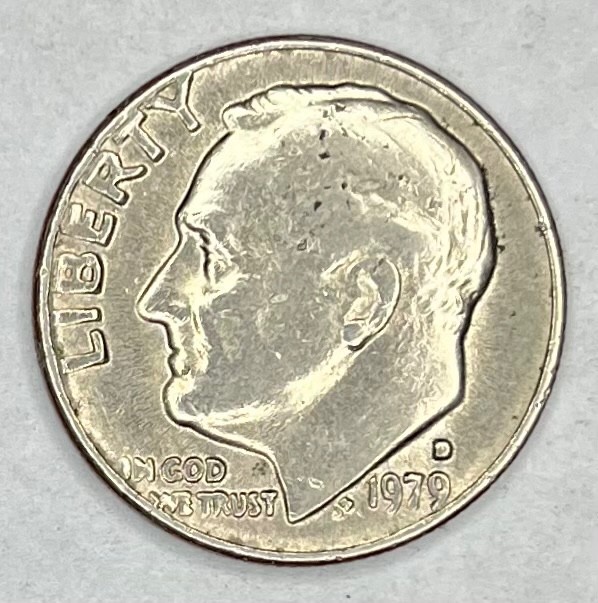 1979 D Roosevelt Dime Circulated