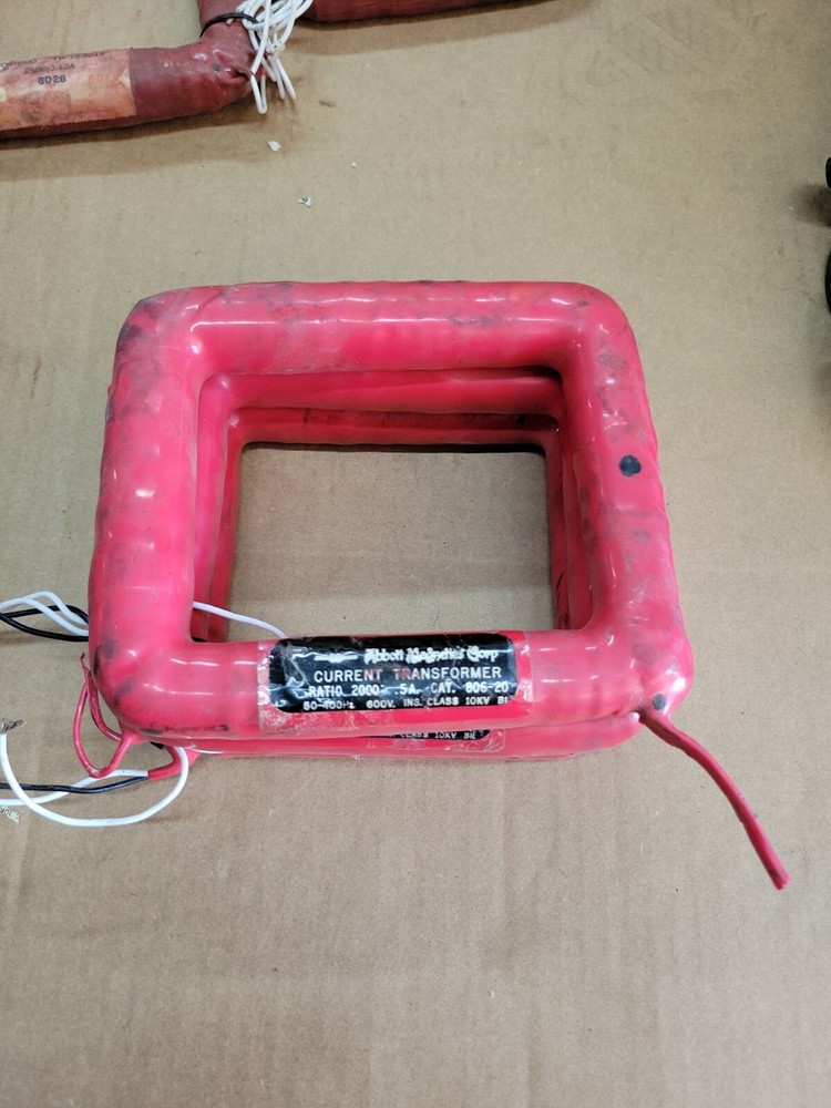 1- Abbott Magnetics Corp. Current Transformer 360-252 Ratio 2000:5A 600V
