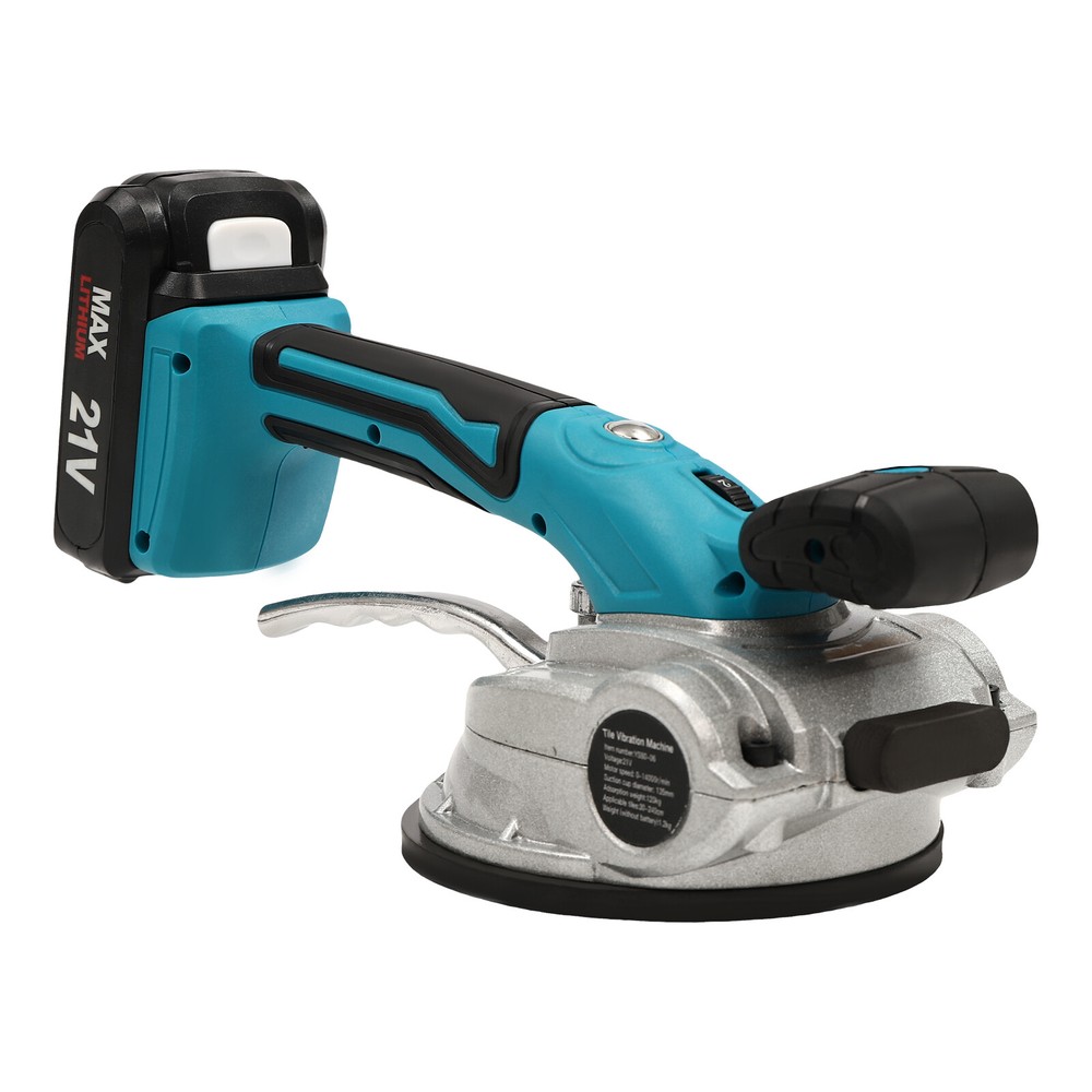 Tile Vibration Machine 6 Speeds Hand-held Tile Tiling Vibrating Tool Suction Cup