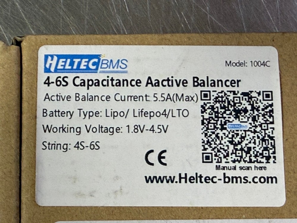Heltec BMS 4-6S Capacitance Active Balancer for Car Audio Lithium Batteries