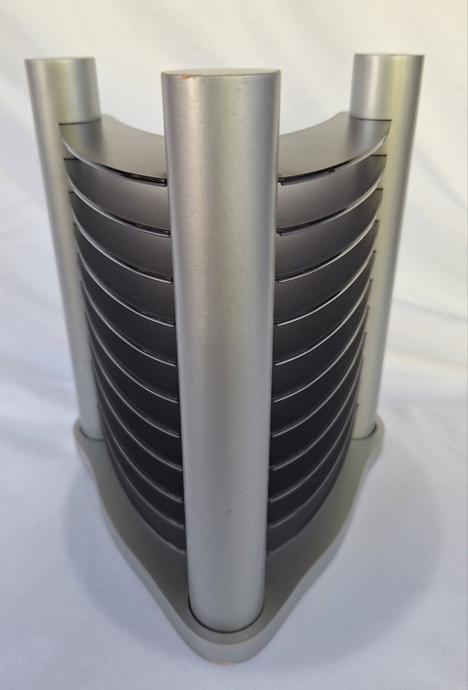 CD Storage Rack For Desktop Holds 10