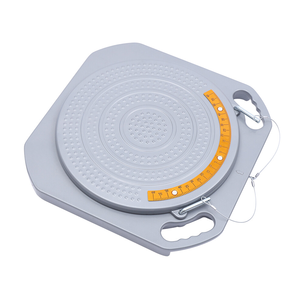 2*Wheel Turntable 360° Rotation Plates Car Front End Wheel Alignment System