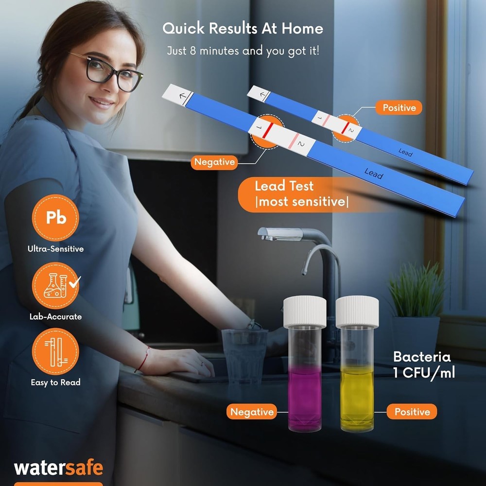 Professional-Grade Water Testing Kit - Detect Contaminants with Ease & Precision