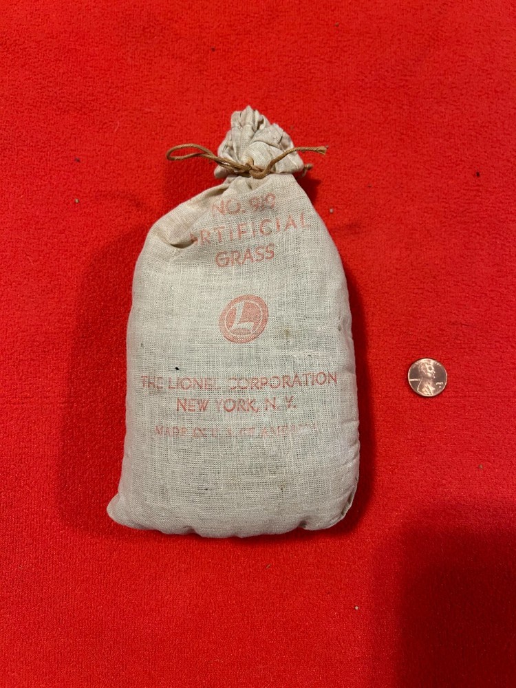C6 LIONEL POSTWAR BAGGED ACCESSORY 919 ARTIFICIAL GRASS