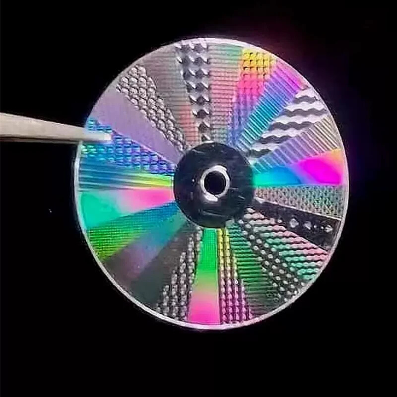 24 In1 Diffraction Grating Visual Holographic Pattern Optical Laser Grating