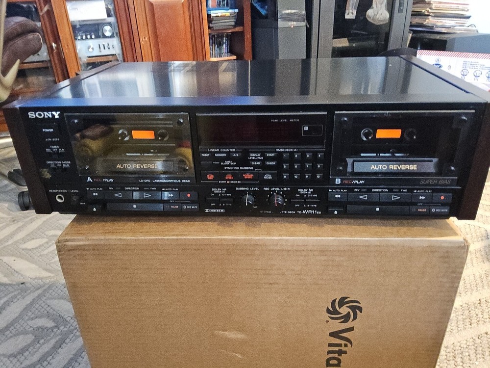 sony stereo cassette deck