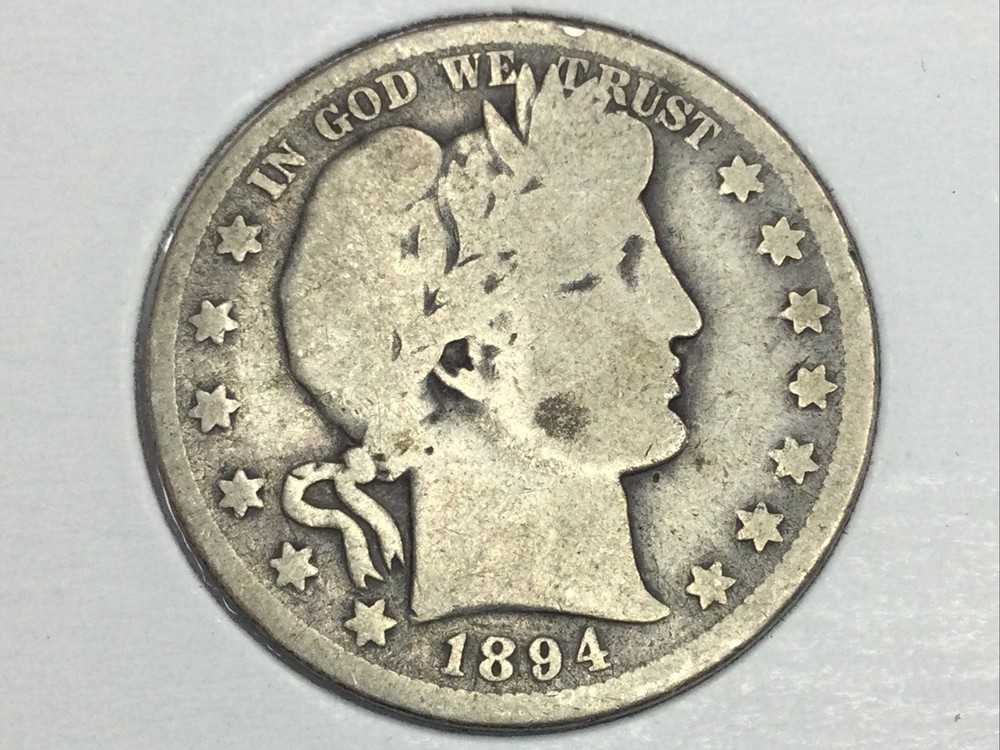 1894-O Barber Half Dollar