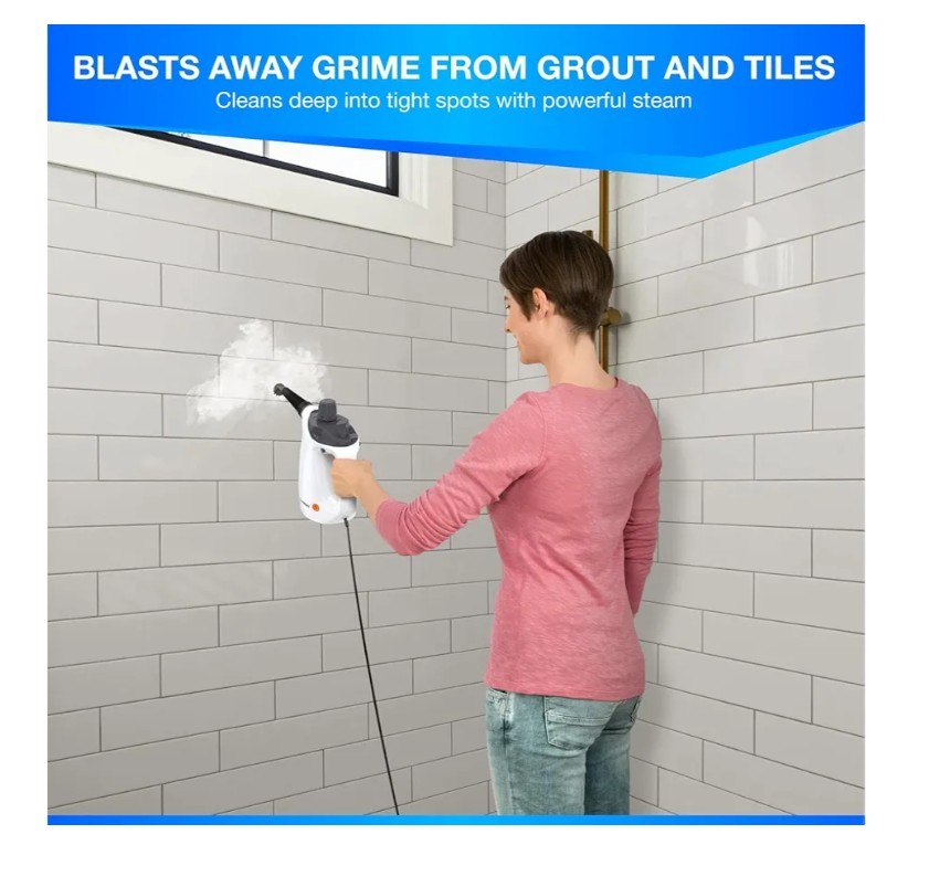 Multipurpose High-Temp Handheld Steam Cleaner w Tools Quick Heating By Gearwiz