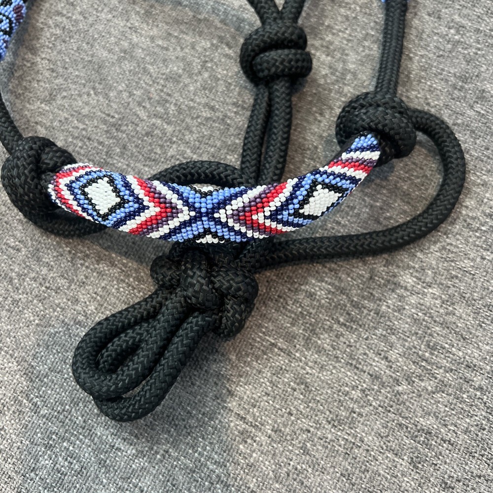 Pony Size Nylon Beaded Halter