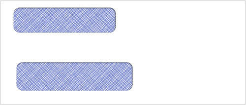 3000 Self Seal Double Window Envelope | Item #CE15S