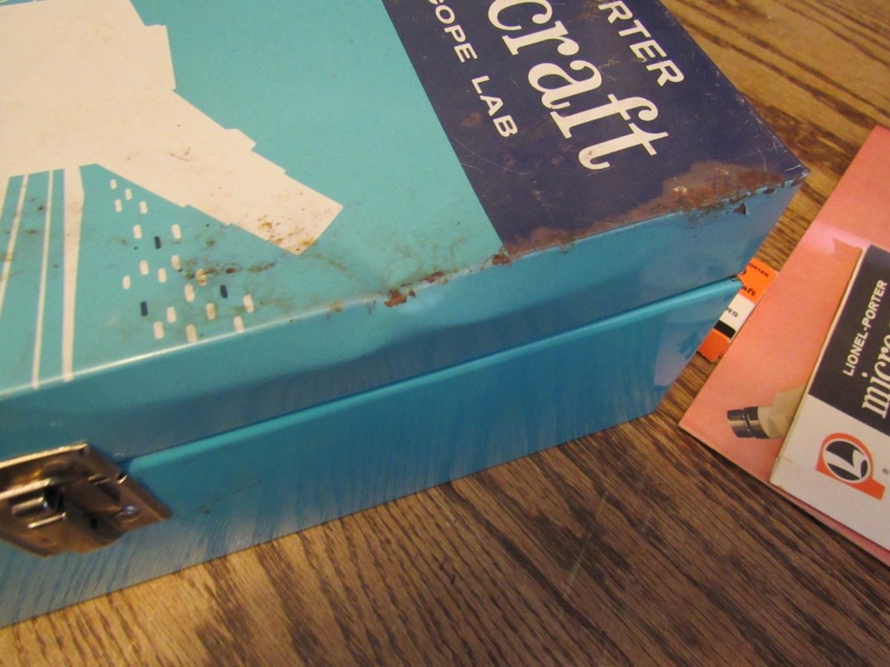 1963 Lionel-Porter Microcraft Microscope Lab Set