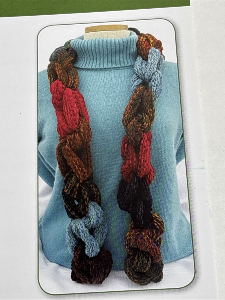 Missing Link Scarf Knitting Pattern Card Page