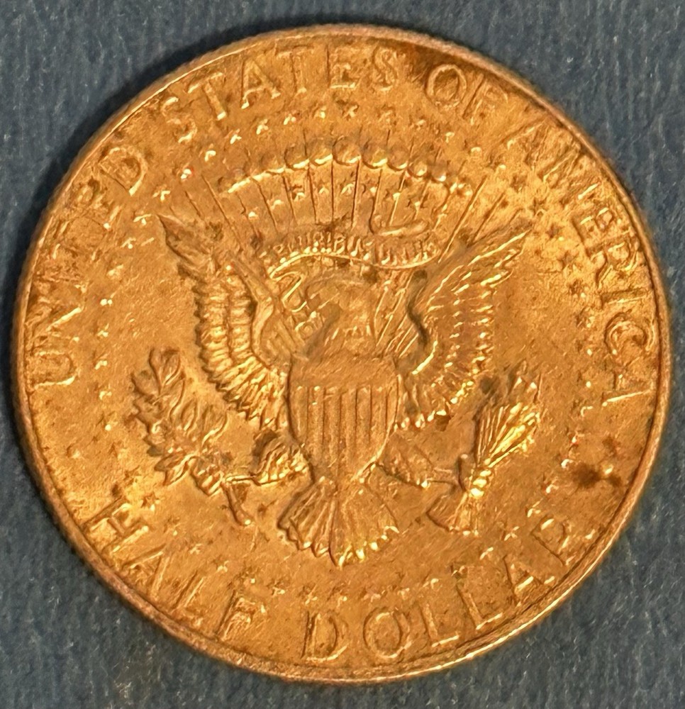1969 D Kennedy Half Dollar - 40% Silver