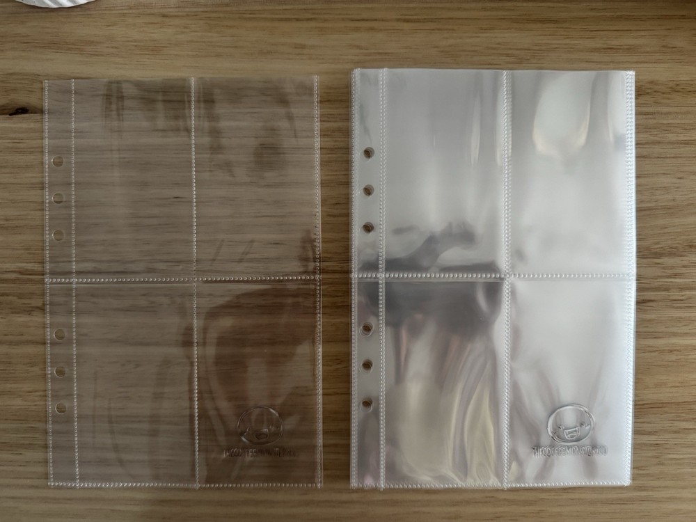 TheCoffeeMonstersCo Tcmc Folder Set + 70 Plastic Inserts - As New - RARE