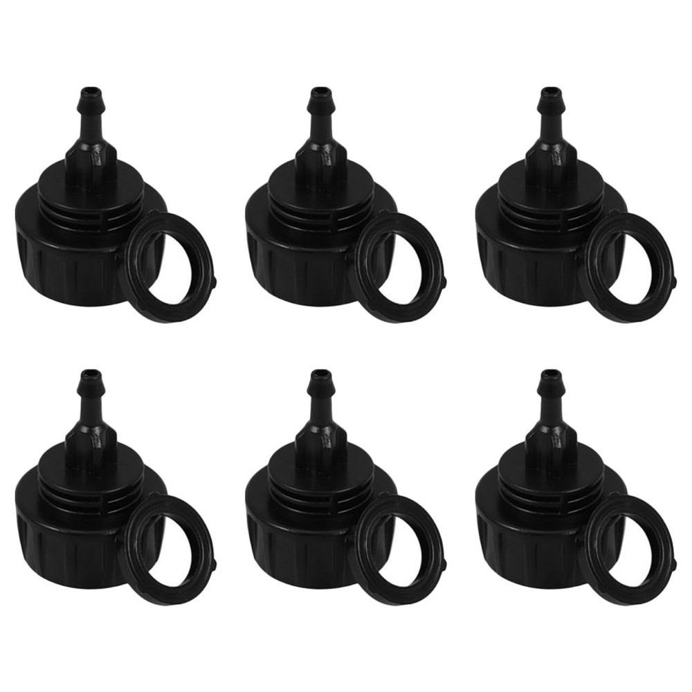 6PCS Drip Irrigation Adapter with 3/4" Quick Connect Female Coupler Hose Fitting