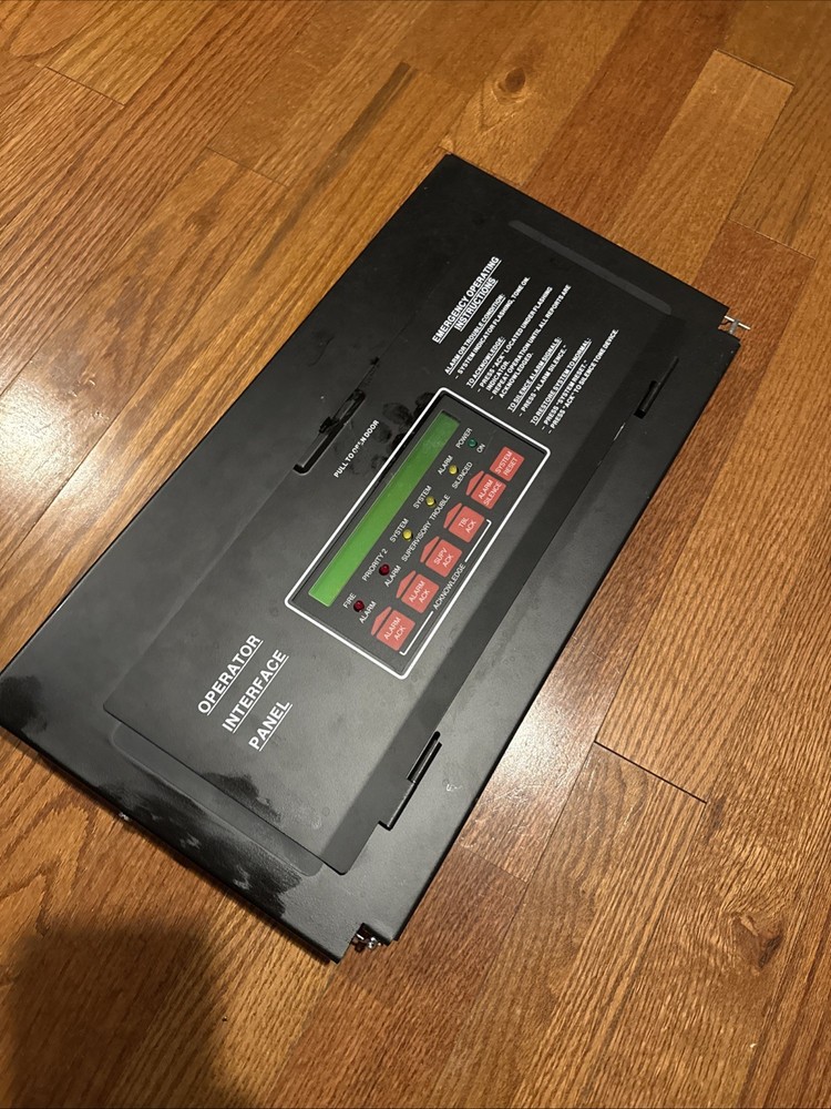 Simplex 4100-8001 Operator Interface Panel for Simplex 4100￼ Fire Alarm Systems