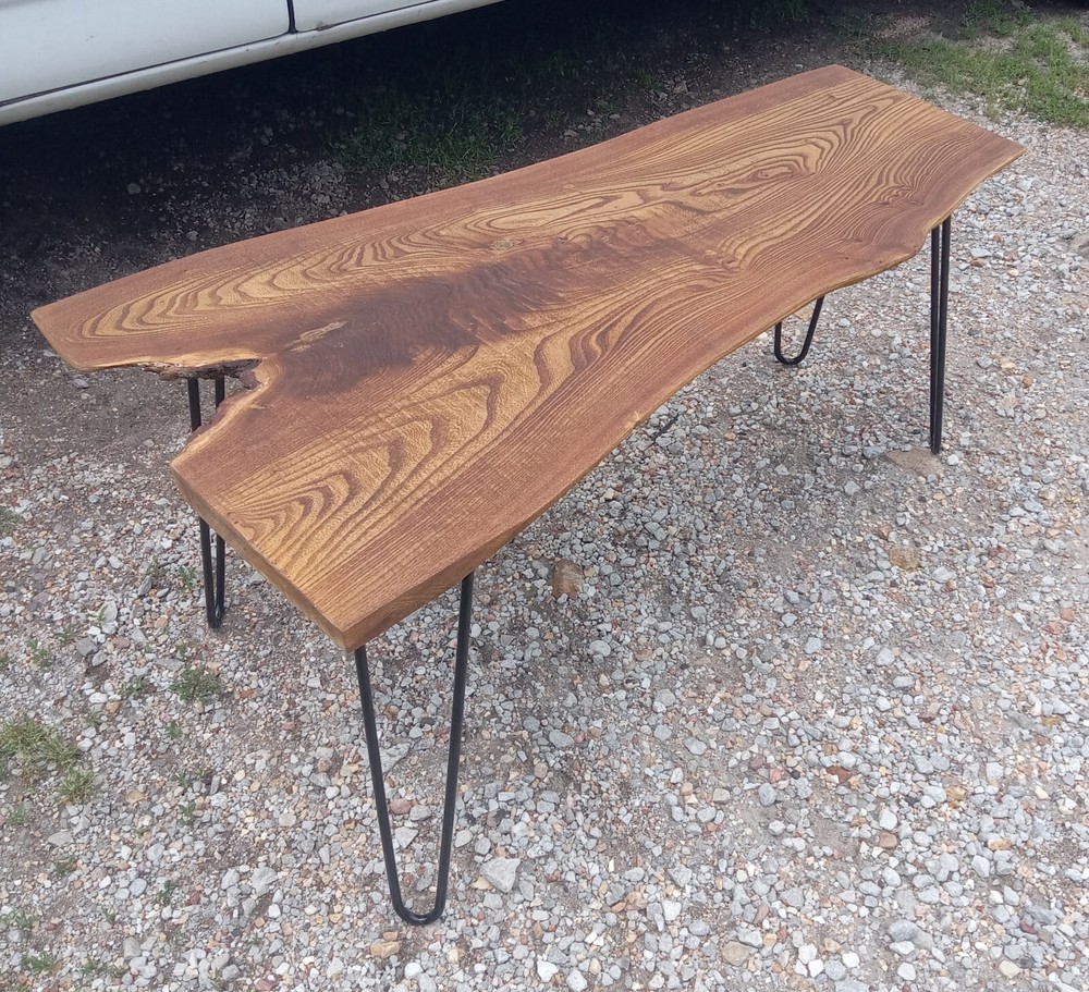 Maple Slab Live Edge Coffee Table (CT-253)