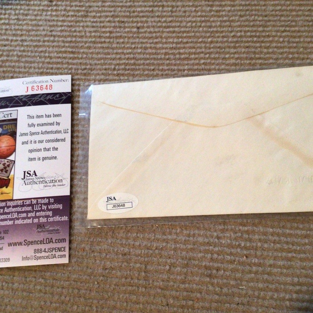 JOHN GLENN SIGNED FDC ,JSA AUTHENTICATION