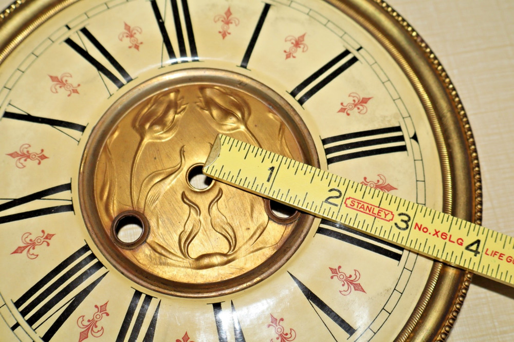 Mauthe FMS German Wall Clock Dial