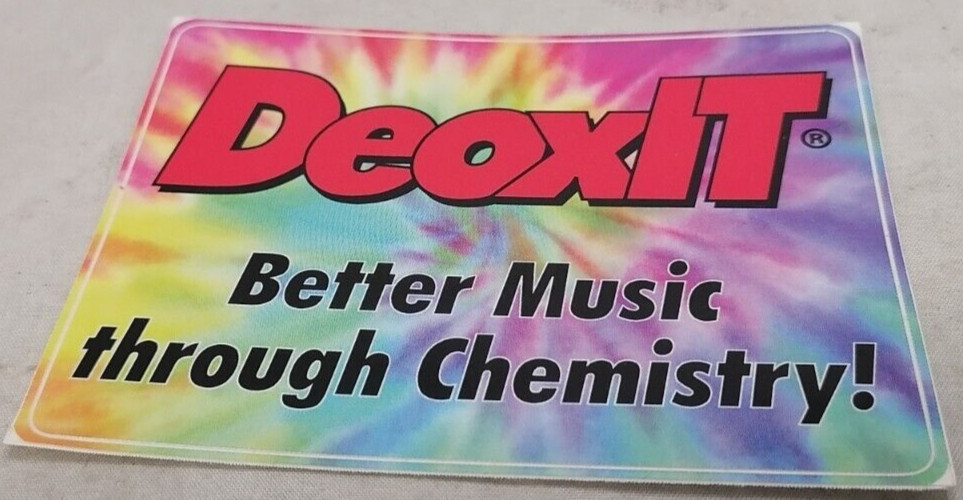 DeoxIT Sticker
