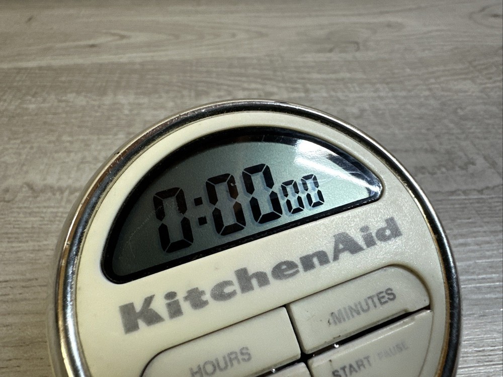 KitchenAid Digital Kitchen Timer Hours Minutes Start Pause Reset Counter TESTED