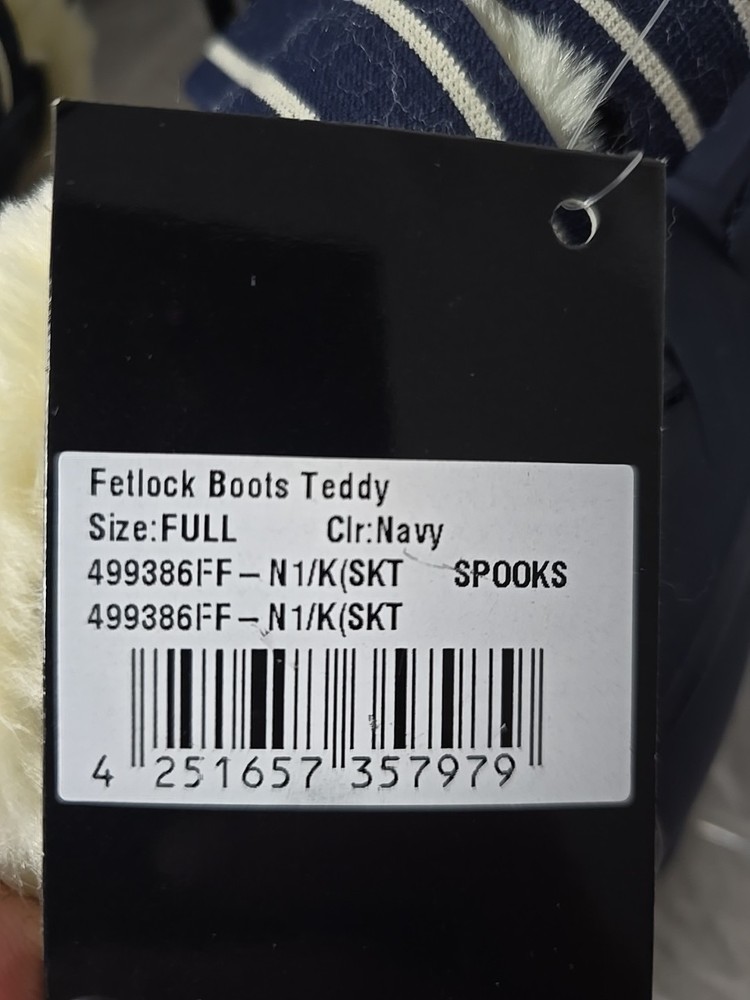 Spooks Teddy Fetlock Boots BNWT