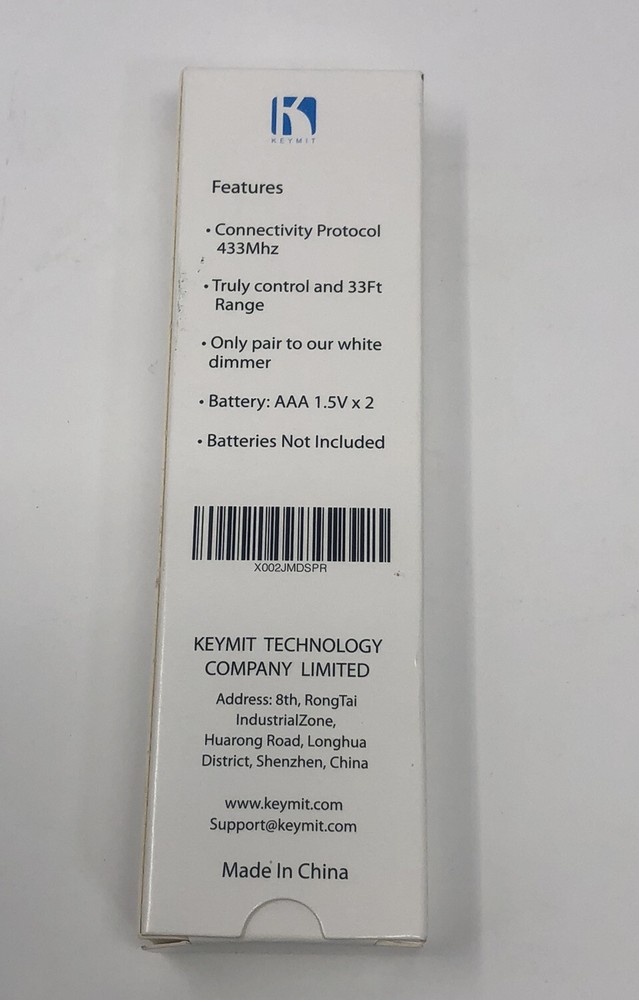 Keymit Dimmer Remote For LED Lights Controller New