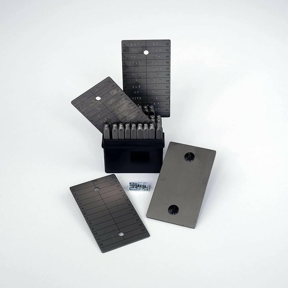 ColdTi - Titanium Crypto Seed Plates for Cold Storage (with Alphabetic Punches)