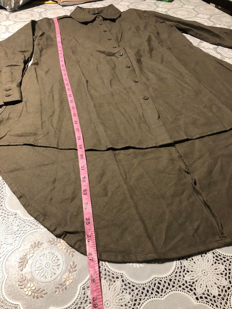 Lisa Rinna Collection Solid Button Front Hi-Low Hem Top