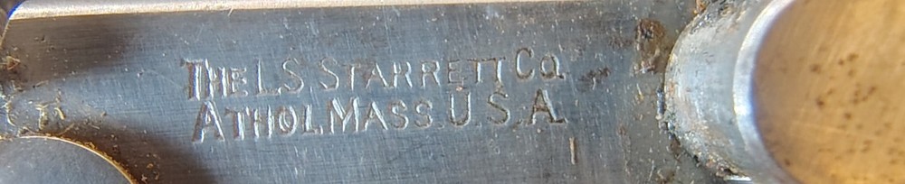 🗽 STARRETT 3-1/2" OD CALIPER, SMOOTH MOVEMENT