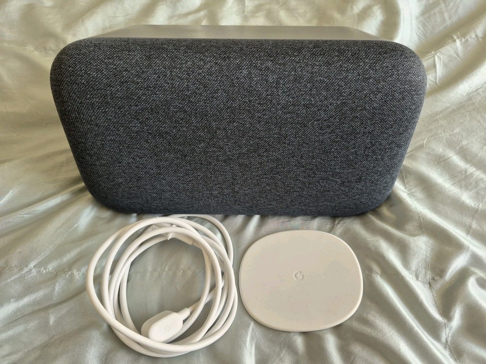 Google Home Max Smart Assistant Speaker Charcoal
