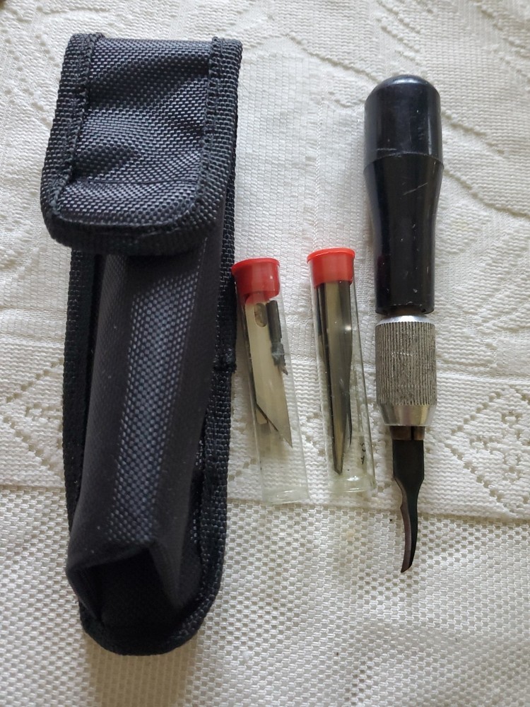 Whittling / Carving Set, Handle, Case