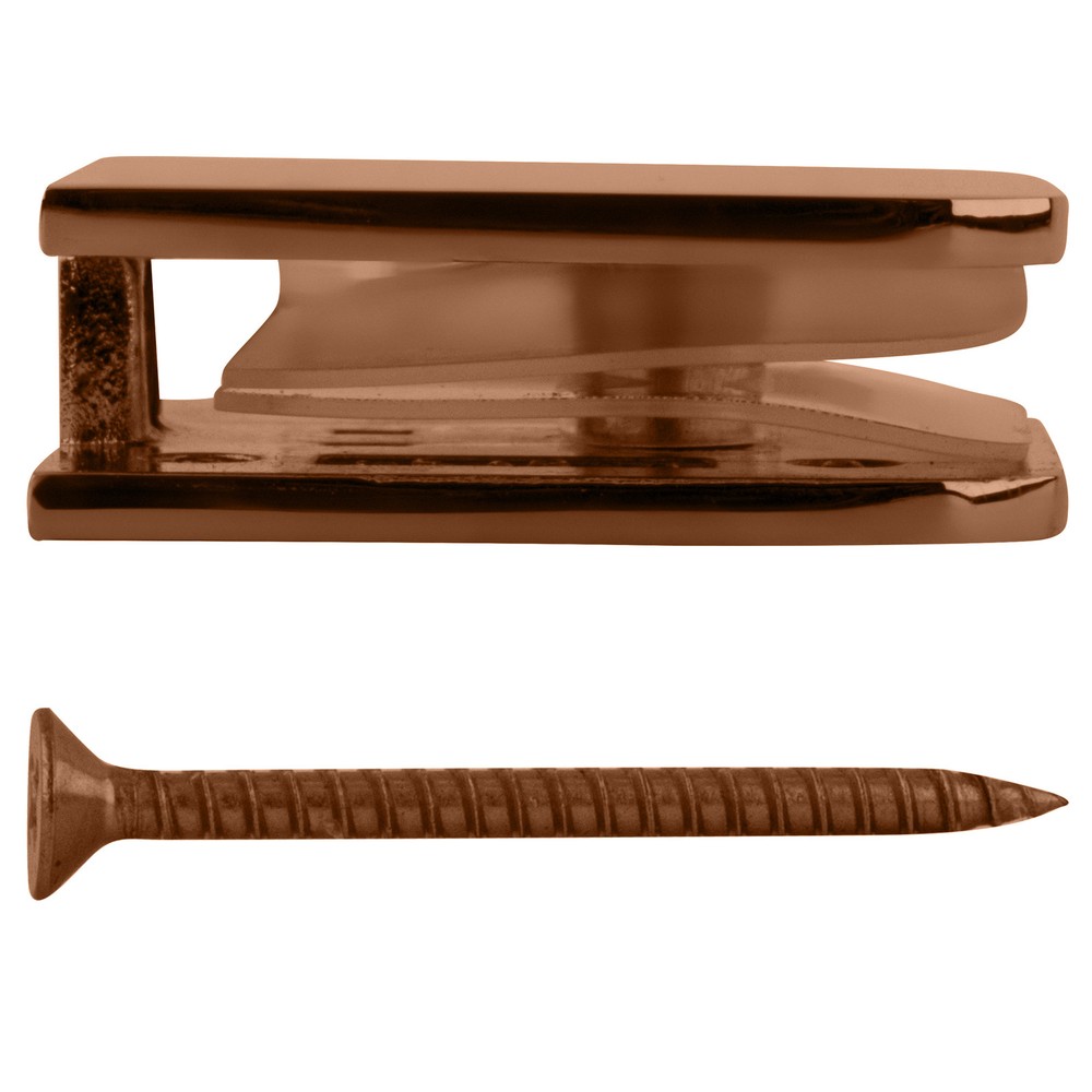 CRL UC79PC0 Polished Copper Oversized Fixed Panel U-Clamp