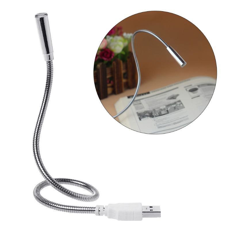 USB Flexible Light Keyboard PC Computer Desktop Book Reading Lamp Portable Tools