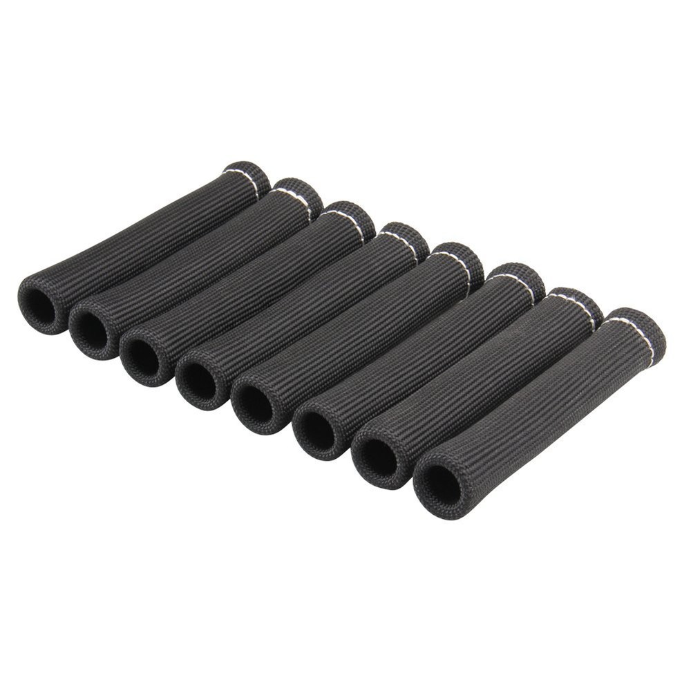 8PCS Spark Plug Heat Protector Insulating Fire Sleeve Spark Plug Wire Protector