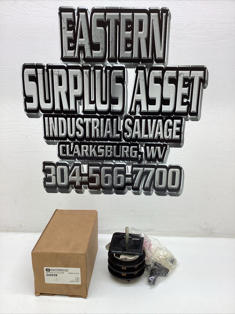 Electroswitch 24202B Rotary Switch 20A NIB