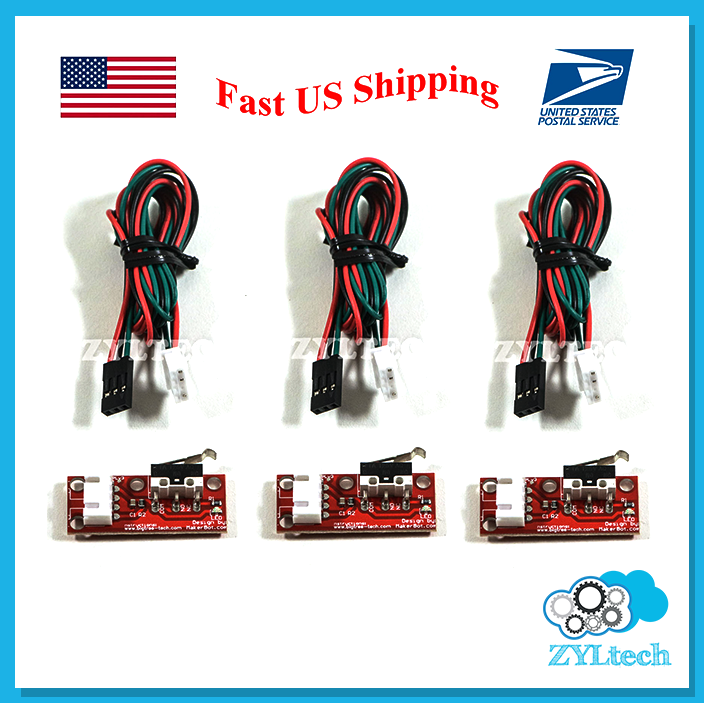 3x Mechanical Endstop Switch