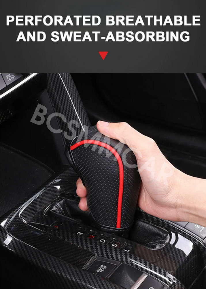 Car Gear Shifter Collar Sleeve Shift Knob Cover Protector Interior Replace