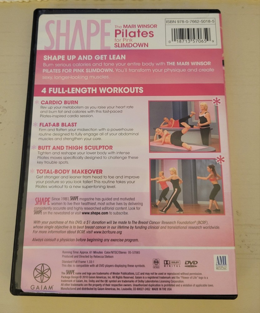 Pilates For Pink Slimdown